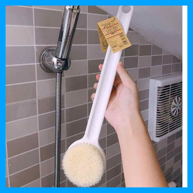 Bàn chải Cọ lưng MUJI - Hàng Cao cấp xuất Nhật